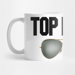 top mum glasses Mug